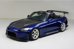 【入荷済み】J\'sレーシング J\'sRACING AP1 S2000 F20C TYPE-GT ワイドボディエアロ リアバンパー単体のみ イエロー 棚2M1 外装