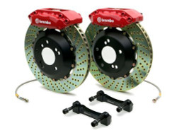 Brembo Red Drilled Rear Big Brake Kit - 99-02 Nissan Skyline GT-R R34