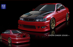 Origin Lab Toyota Chaser Stream Line Full Aero Kit - JZX100