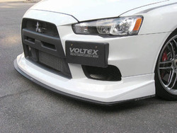 Voltex Front Under Splitter - 2008+ Mitsubishi EVO X 