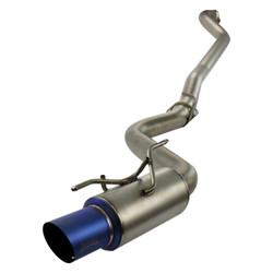 Invidia Racing Single Outlet Titanium Catback Exhaust - 08-14 Subaru WRX/STI