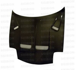 Seibon KS-Style Carbon Fiber Hood - 93-95 Mazda RX-7 (FD3S)