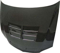 Seibon TSII Carbon Fiber Hood - 03-07 Mitsubishi Lancer EVO 8/9