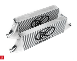 Koyo 2.5" Intercooler with TF-Works Billet Aluminum End Tanks