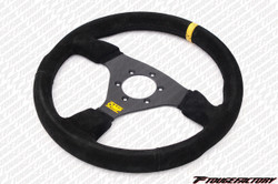 OMP Targa 330mm Flat Suede Steering Wheel