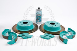 Project Mu JZX90 / JZX100 Rear Brake Package (Pads / Rotors / Shoes)