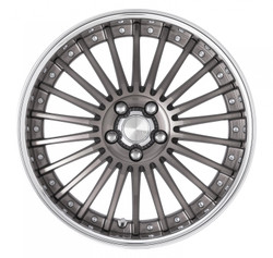 【安売り】WORK LANVEC LF1 18×7.5J+41、18×7.5J+46 PCD114.3 小傷あり ４本セット 5穴