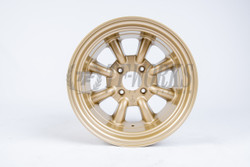 RS Watanabe R-Type - 15x8.5 -6 / PCD: 4x114.3 / Gold Metallic