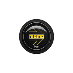 Momo - Steering Wheel Flat & Round Lip Shape Horn Button Accessories in Different Colors