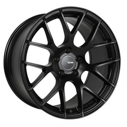 Enkei Raijin 18x9.5 35mm Offset 5x114.3 Bolt Pattern 72.6 Bore Dia Black Wheel