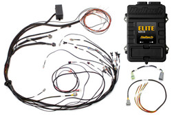 Haltech Mazda 13B (S4/5) Elite 1500 Terminated Harness ECU Kit w/Square EV1 Injector Connectors