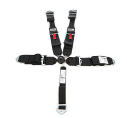 Crow 5-Point Kam Lock HANS Ready Harness - SFI 16.1 52" Length