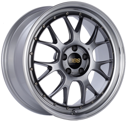 BBS LM-R 19x8.5 5x112 ET38 Diamond Black Center Diamond Cut Lip Wheel -82mm PFS/Clip Required