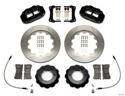 Wilwood Narrow Superlite 6R Front Kit 14in Slotted Rotor w/ Lines 05-15 Toyota Tacoma