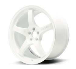 Gram Lights 57CR 18X9.5 +38 5X120 Ceramic White Pearl