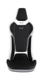 Recaro RCS Ergonomic Seat - White/Black Glass Mesh (3 Point Belt)