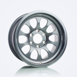 Titan 7 T-AK1e 17x8.5 -8 6x139.7 106.3 Satin Titanium Contrast Cut -TAK1e17850086139106ST-TOYOTA