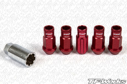 WORK RS-R Aluminum Racing Lug Nuts with Locks 