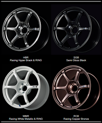RG-4 18X10.5 +32 5-112 RACING WHITE METALLIC & RING