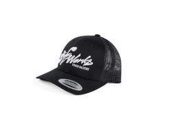 TF-Works Trucker Hat - Black + White TF-Works Trucker Hat - Black + White