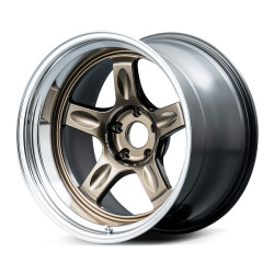 21C SPEC SR 18X10.5 +00 5-114.3 SHINING BRONZE METAL / RIM DC