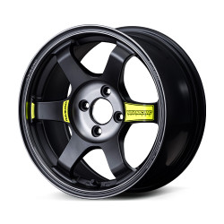 TE37 SAGA SL M-SPEC 15X8.0 +20 4-100 PRESSED BLACK