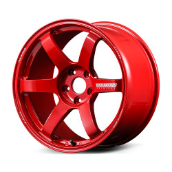 TE37 SAGA S-PLUS 18X9.5 +38 5-114.3 HYPER RED