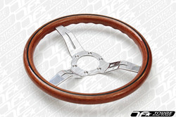 Nardi Deep Corn Wood Grain Polished Spoke 330mm