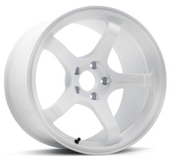 GT BEYOND 18X10.5 +15 5-114.3 RACING WHITE