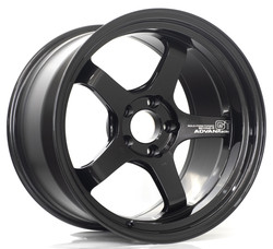 GT BEYOND-R 18X8.5 +45 5-114.3 RACING TITANIUM BLACK
