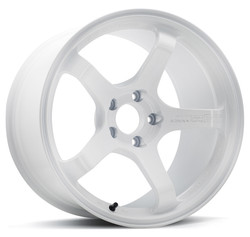 GT PV 19X9.5 +30 5-114.3 RACING WHITE