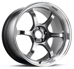 R6 20X8.5 +38 5-114.3 MACHINING & RACING HYPER BLACK