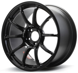 RZ-F2 18X9.5 +44 5-114.3 RACING TITANIUM BLACK