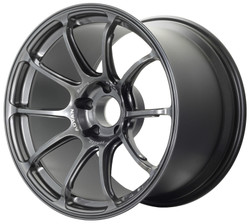 RZ-F2 18X9.5 +45 5-120 HYPER PLATINUM BLACK