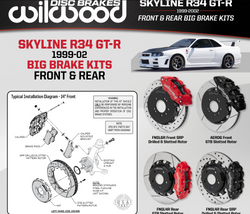 Wilwood R34 GTR Aerolite BBK