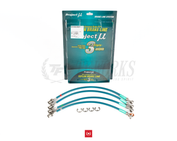 Project Mu Toyota JZX100 Chaser Stainless Steel Teflon Braided Brake Lines