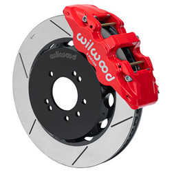  Wilwood (Red) AERO6 Big Brake Front Brake Kit with 14" Diameter Slotted Rotors NISSAN 240SX 89-98/ SKYLINE 89-94