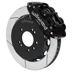 Wilwood (Black) Forged Narrow Superlite 6R Big Brake Front Brake Kit (Hat) with 12.88" Slotted Rotors NISSAN 240SX 89-98/ SKYLINE 89-94