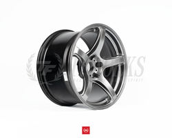 Work Emotion T5R 18x10.5+12 5x114.3 - Glow Silver ( PAIR ) 