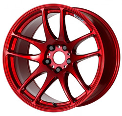 WORK EMOTION CR Kiwami 17 x 7.0 +38 5x114.3 Candy Red