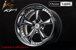 Work VS-KF# 18x9.5+9 / 18x9.5+15 5x114.3 - Chrome 