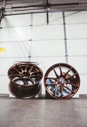 Work Emotion CR Shigoku 18x9.5+22 5x114.3  - Armed Titanium 