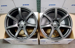Work Emotion T7R 19x9.5+25 / 19x10.5+22 5x114.3 - Matte Gunmetal 