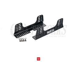 Sparco Steel Adjustable Racing Side Mount Seat Brackets - FIA Approved