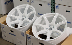 Work Emotion T7R 19x10.5+32 5x114.3 - White 
