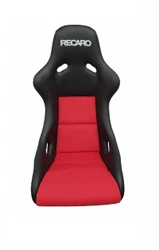 Recaro Pole Position ABE Artificial Leather Black / Dinamica Red