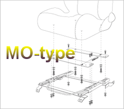 BRIDE MO-Type Seat Rails Nissan 350Z Z33