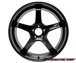 ADVAN Racing GT Semi Gloss Black: 20x12 (5x114.3)