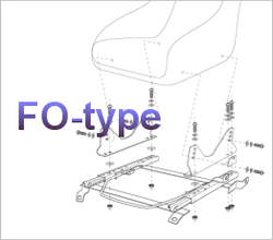 BRIDE FO-Type Seat Rails Nissan 350Z Z33