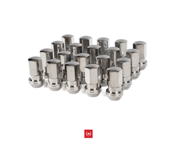 Kinematic Designs Titanium 48mm 2-Piece Closed End M14x1.50  Lug Nut - Raw Polished
